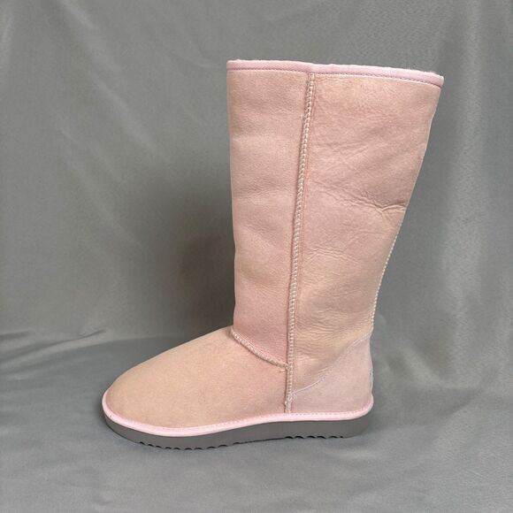 New UGG Classic Tall Sz 10 Baby Pink Collectors Grey Sole Retired EXTREMELY RARE - Picture 13 of 16